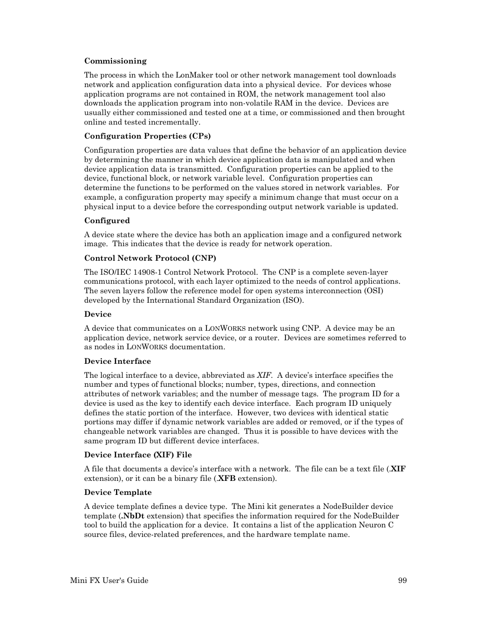 Echelon Mini FX User Manual | Page 112 / 139