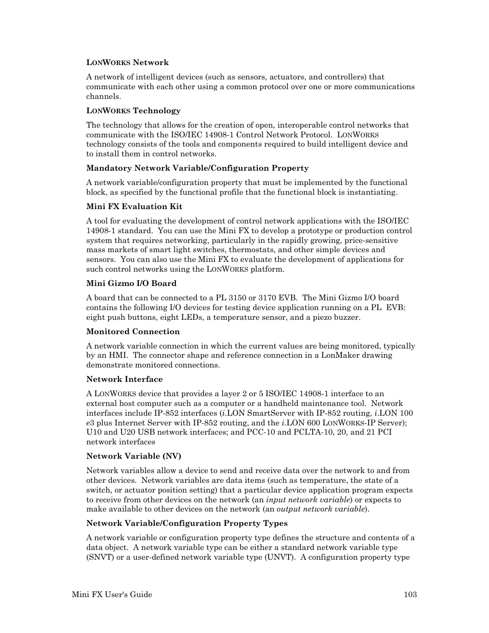 Echelon Mini FX User Manual | Page 116 / 139