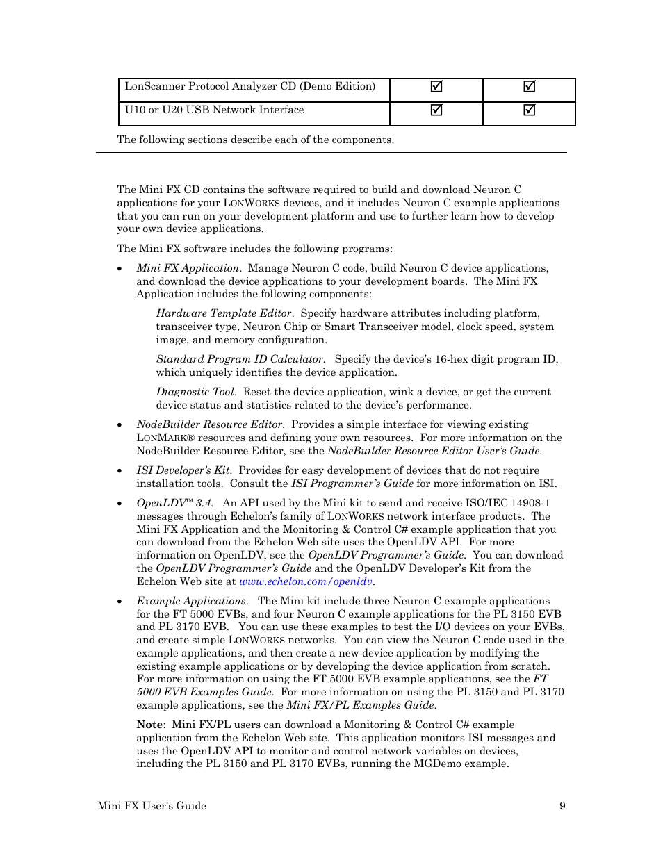 Mini fx cd | Echelon Mini FX User Manual | Page 22 / 139