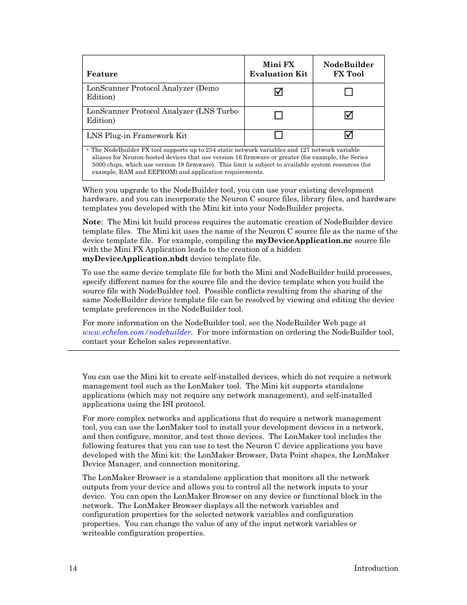 Upgrading to the lonmaker tool | Echelon Mini FX User Manual | Page 27 / 139