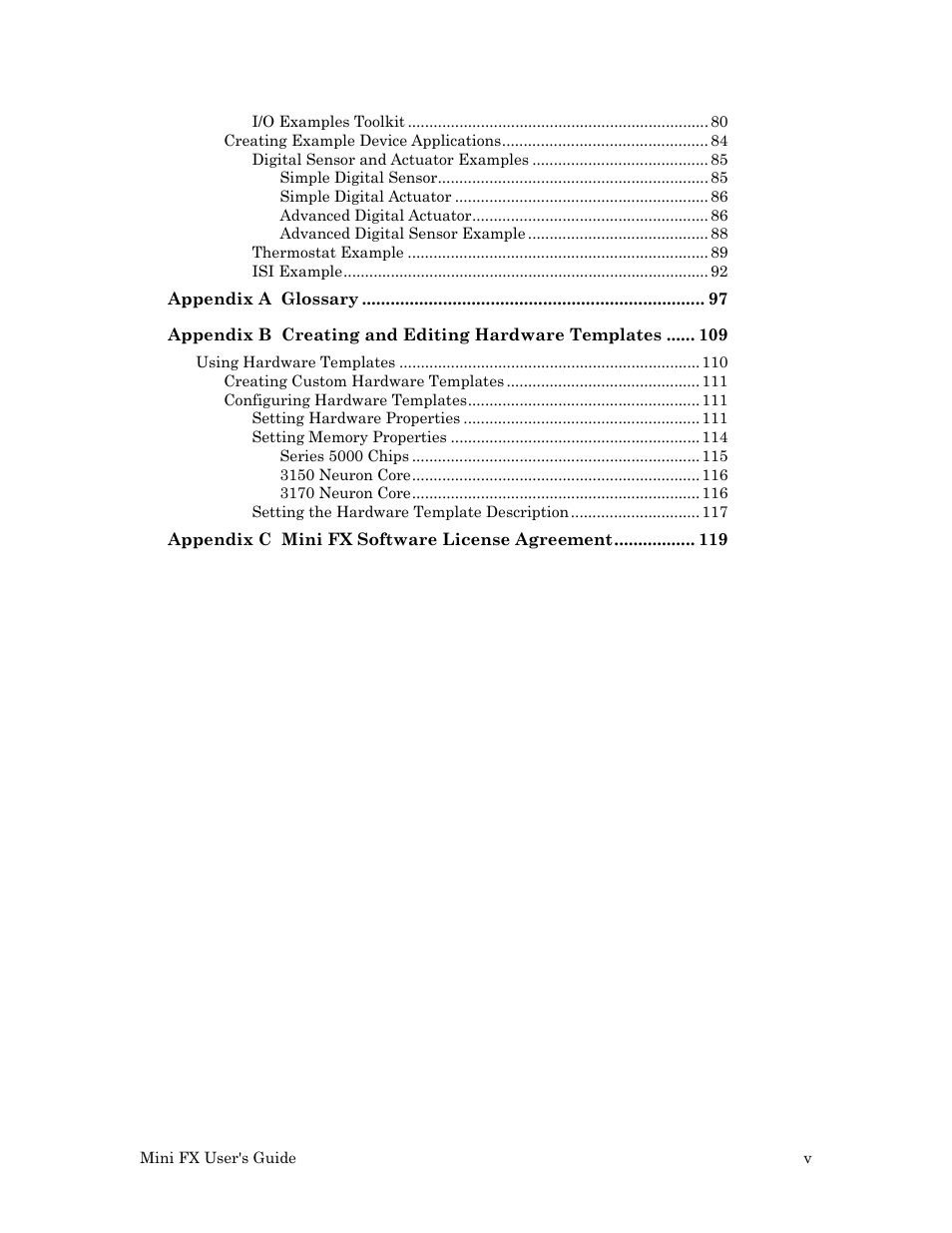 Echelon Mini FX User Manual | Page 6 / 139