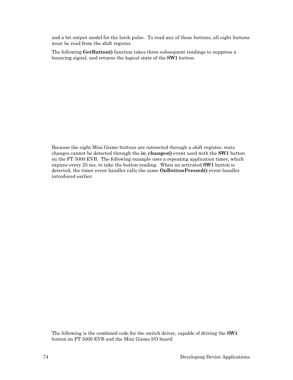 Conditional compilation example | Echelon Mini FX User Manual | Page 87 / 139