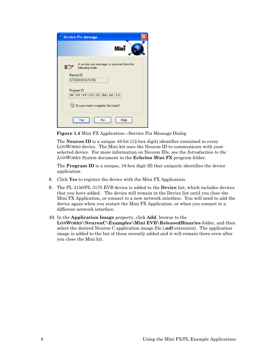 Echelon Mini FX/PL Examples User Manual | Page 16 / 23