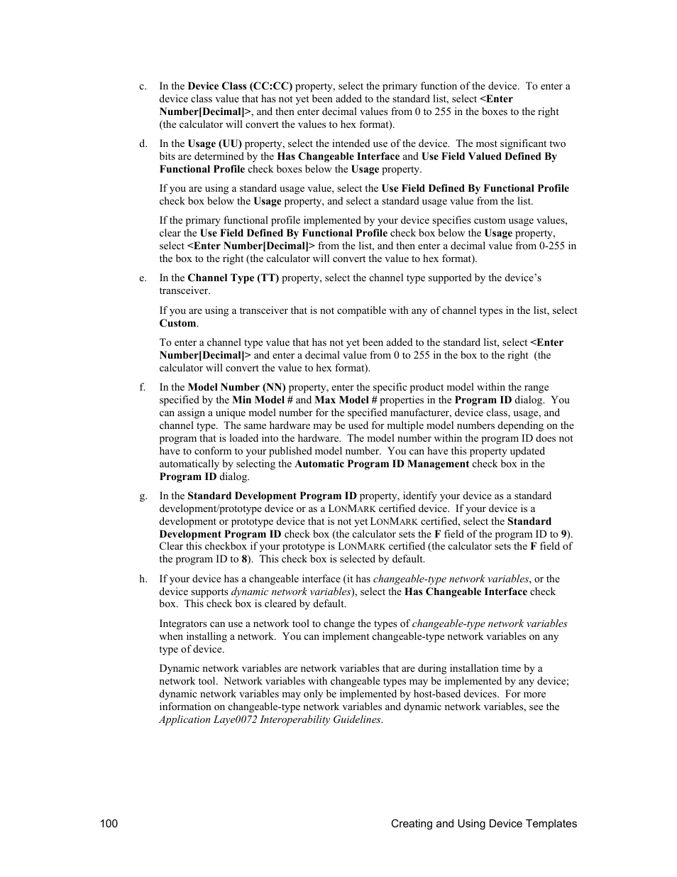 Echelon NodeBuilder FX User Manual | Page 114 / 300