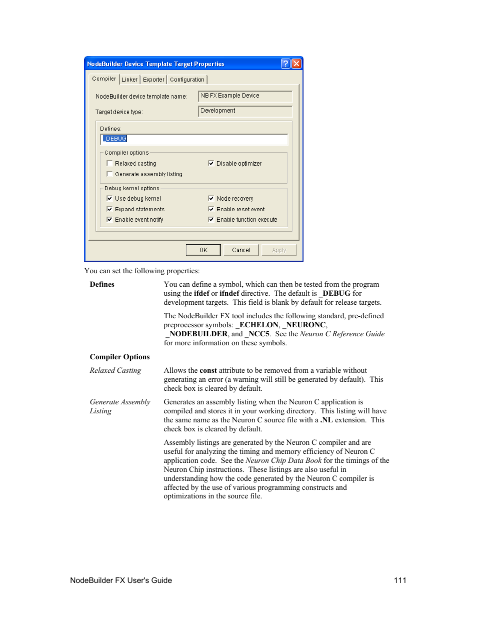 Echelon NodeBuilder FX User Manual | Page 125 / 300