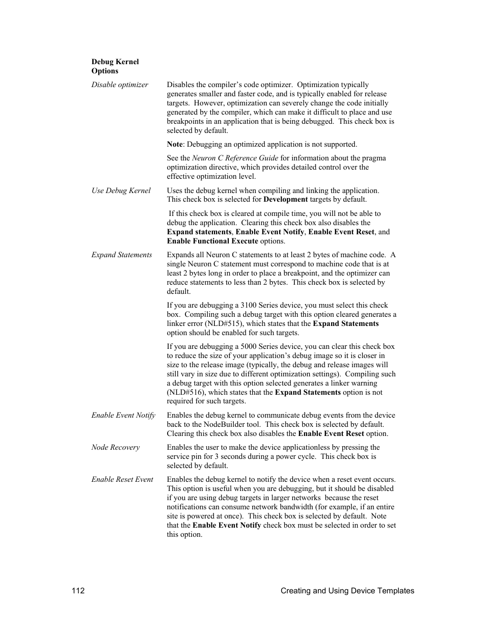 Echelon NodeBuilder FX User Manual | Page 126 / 300