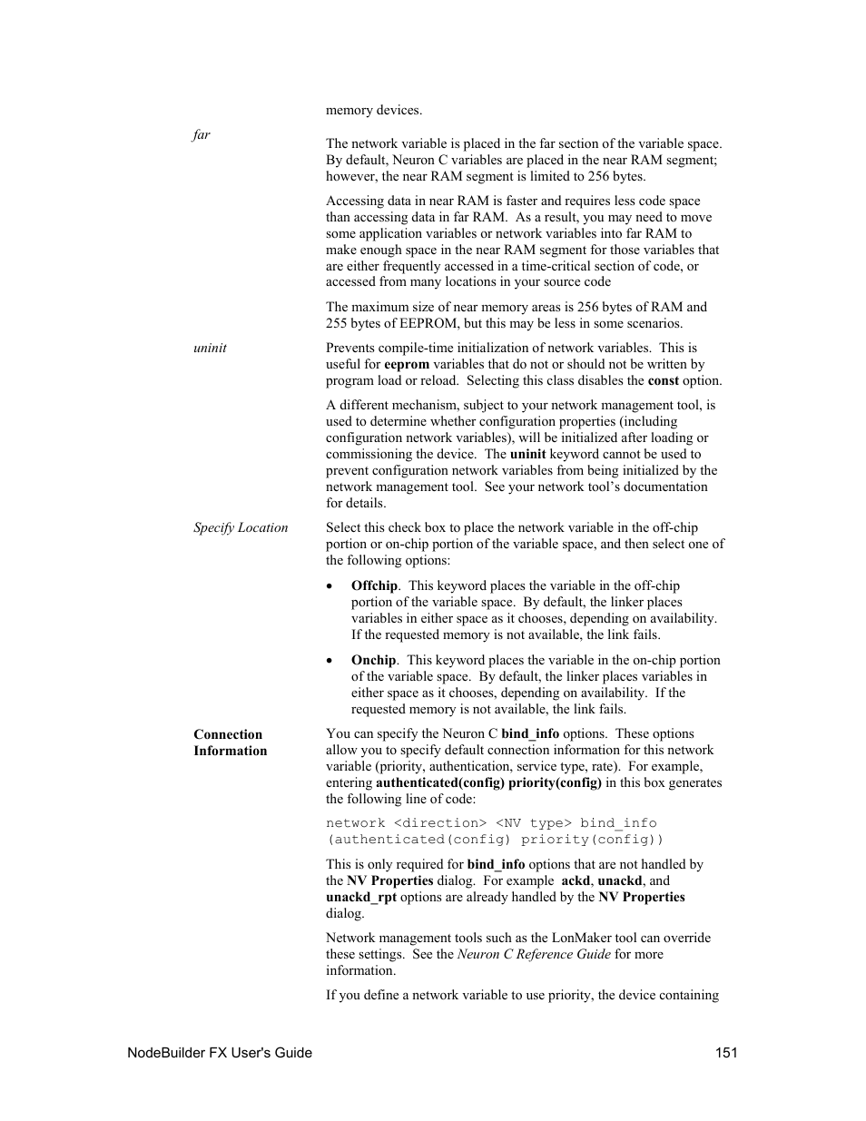 Editing mandatory configuration properties | Echelon NodeBuilder FX User Manual | Page 165 / 300