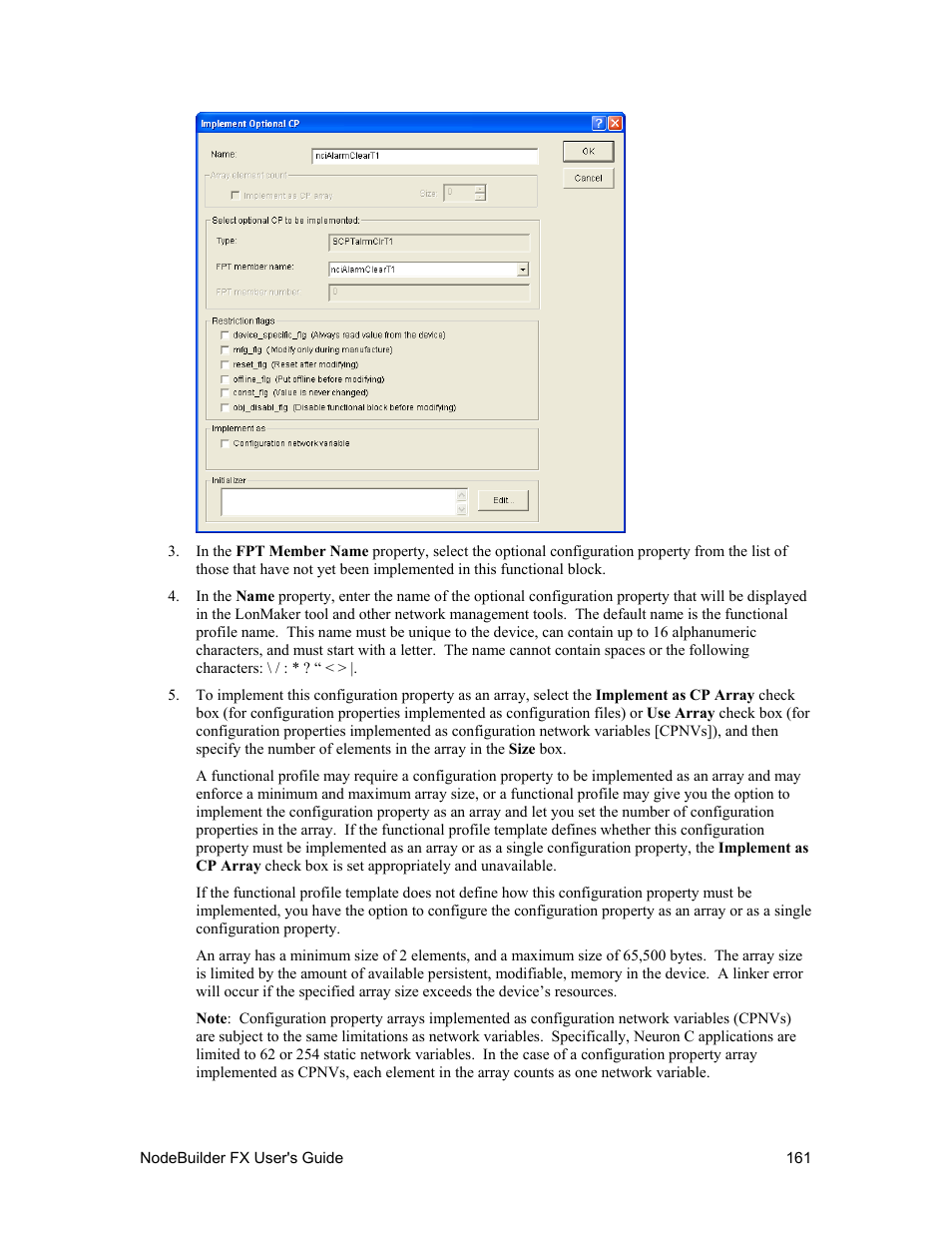 Echelon NodeBuilder FX User Manual | Page 175 / 300