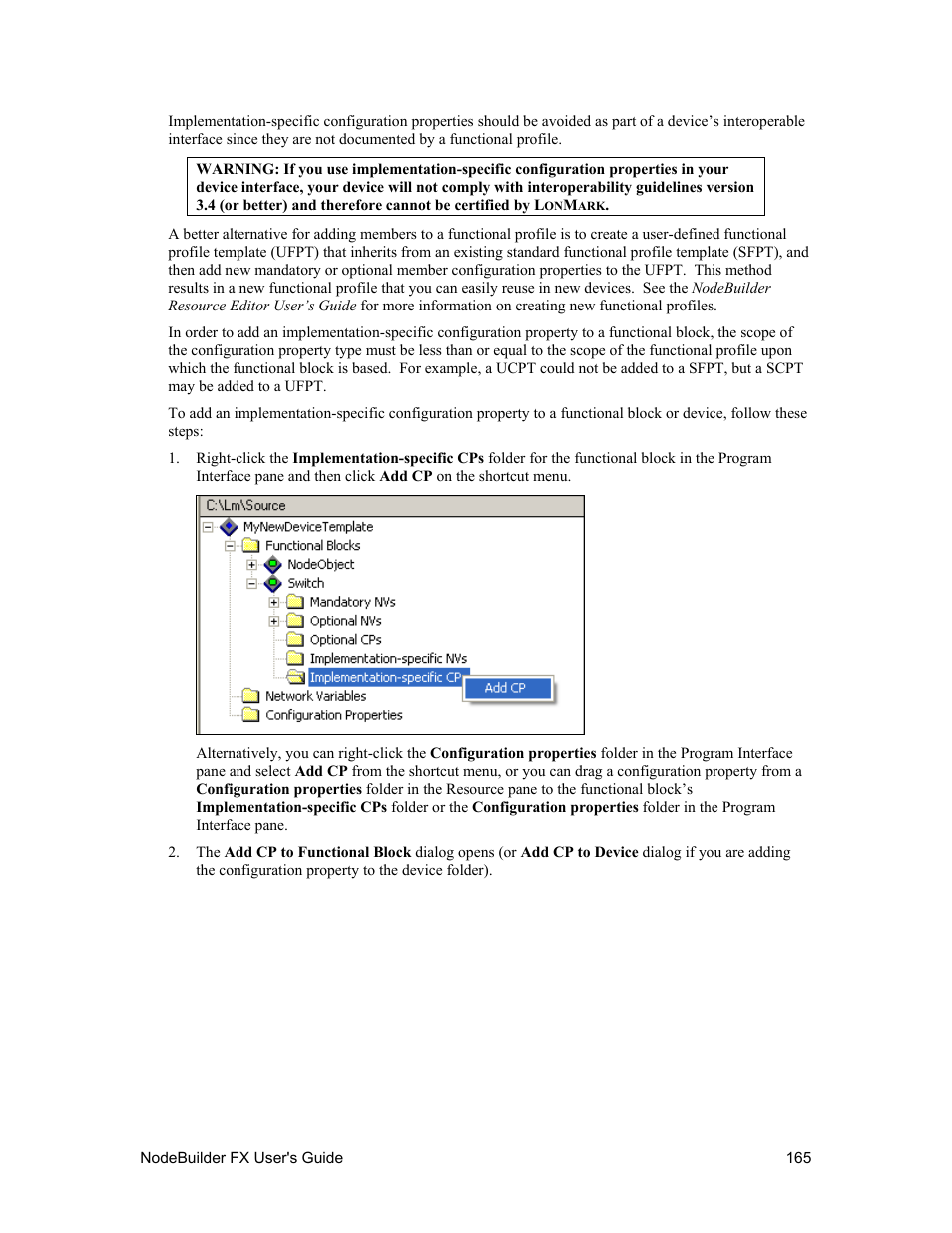 Echelon NodeBuilder FX User Manual | Page 179 / 300