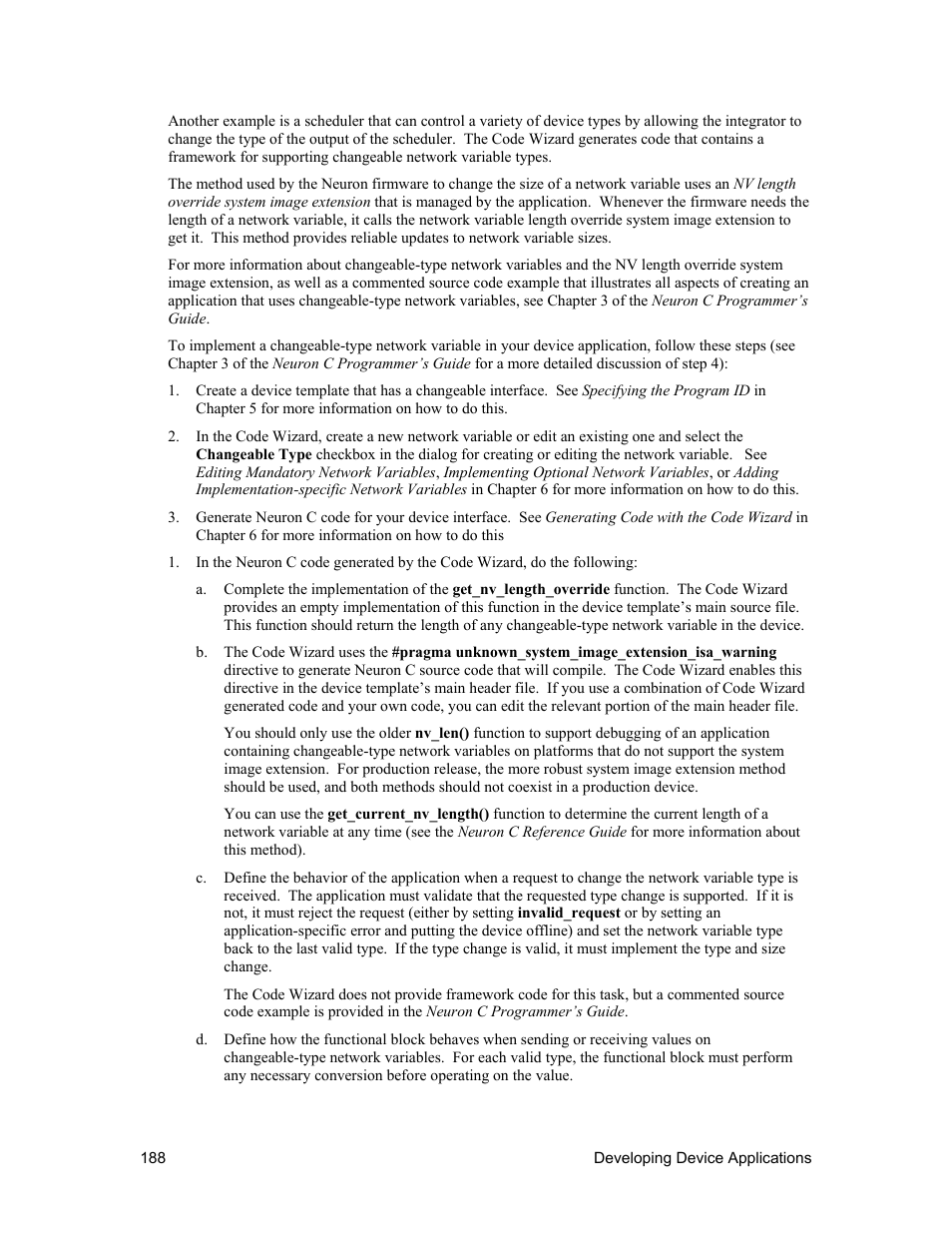 Echelon NodeBuilder FX User Manual | Page 202 / 300