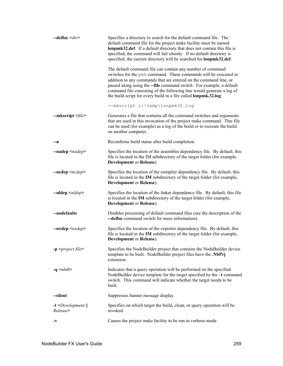 Echelon NodeBuilder FX User Manual | Page 273 / 300