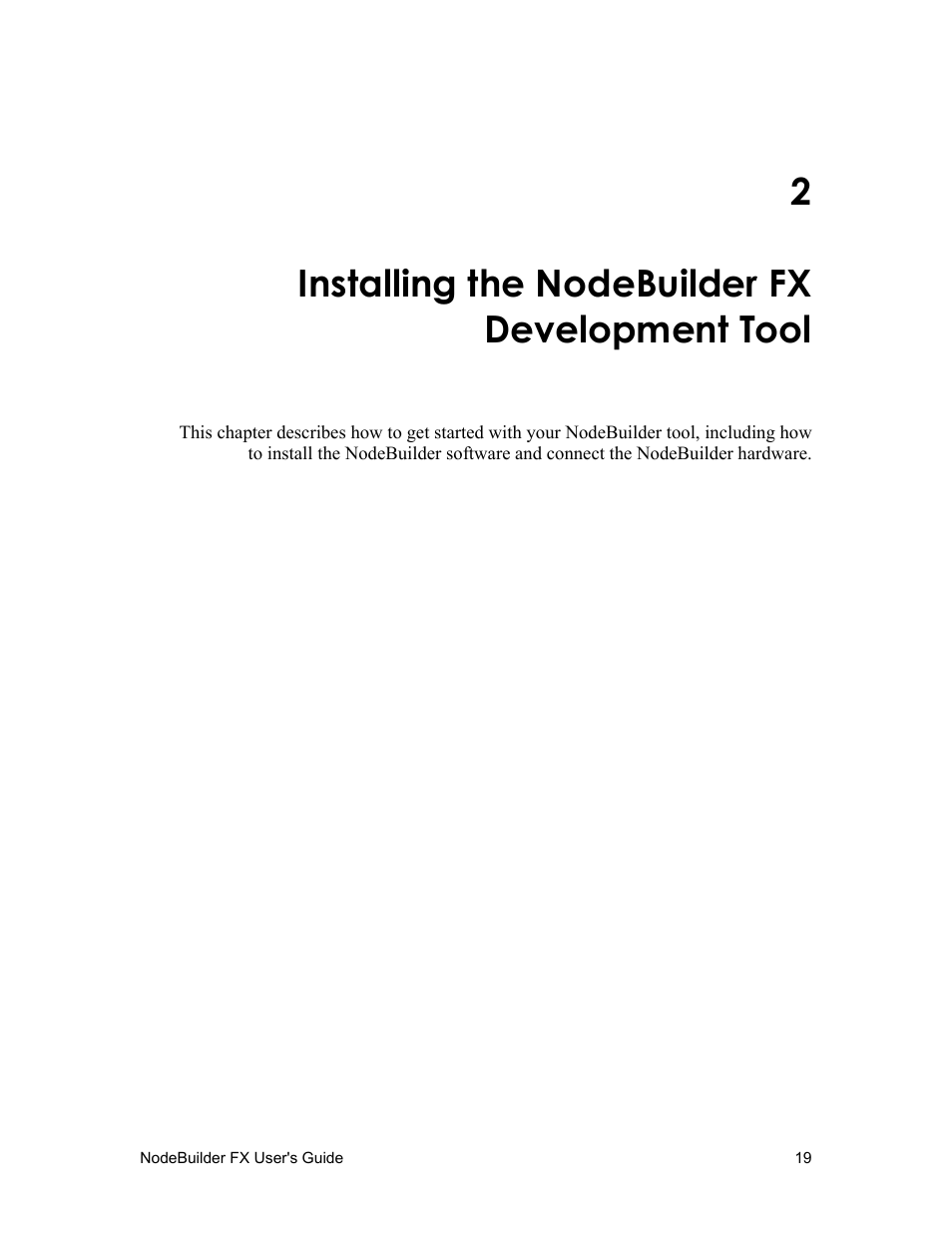 2 installing the nodebuilder fx development tool, Installing the nodebuilder fx development tool, 2installing the nodebuilder fx development tool | Echelon NodeBuilder FX User Manual | Page 33 / 300