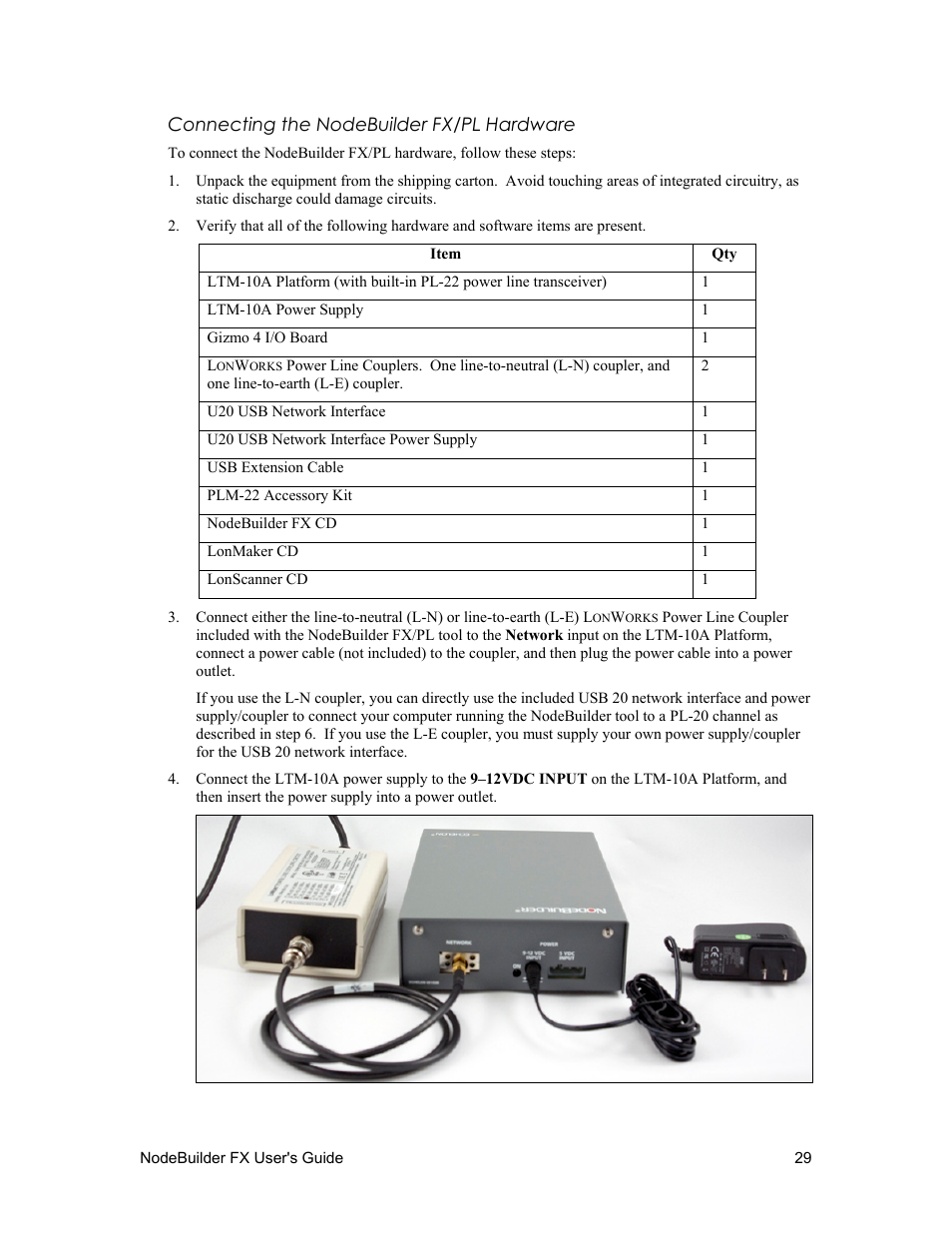 Connecting the nodebuilder fx/pl hardware | Echelon NodeBuilder FX User Manual | Page 43 / 300