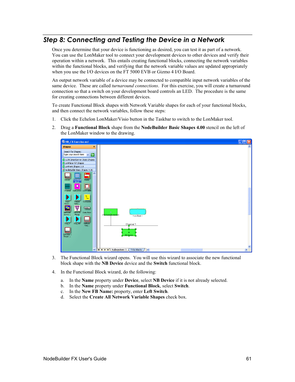 Echelon NodeBuilder FX User Manual | Page 75 / 300