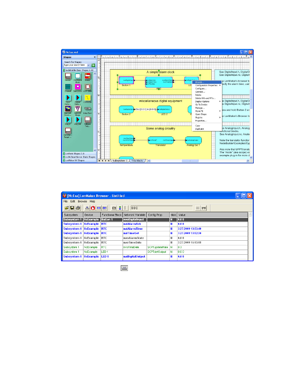 Echelon NodeBuilder FX/PL Examples User Manual | Page 20 / 43