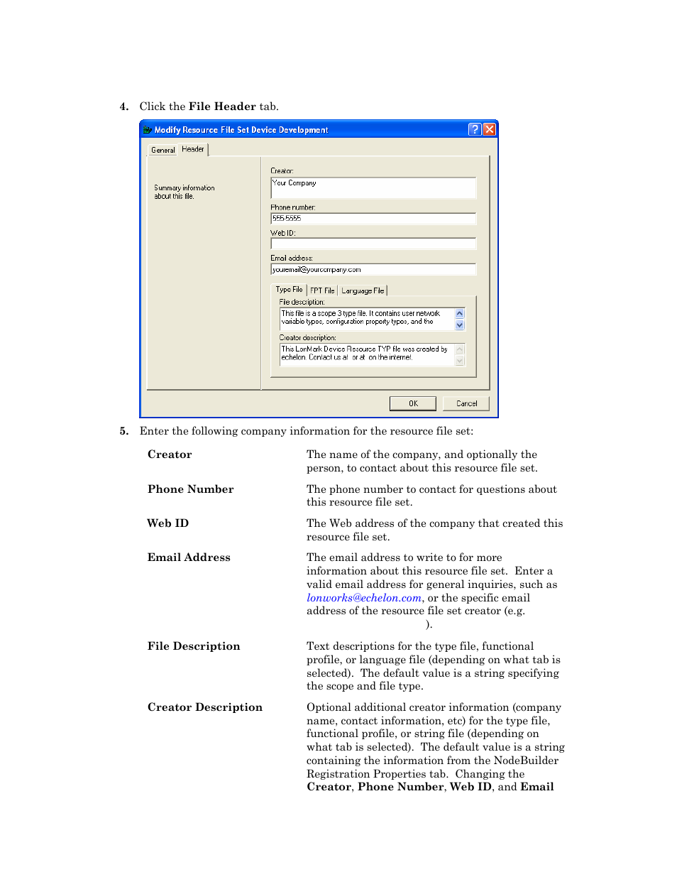 Echelon NodeBuilder Resource Editor User Manual | Page 27 / 90