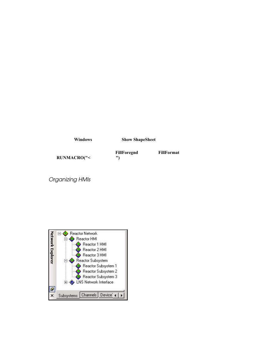 Organizing hmis | Echelon LonMaker User Manual | Page 208 / 423