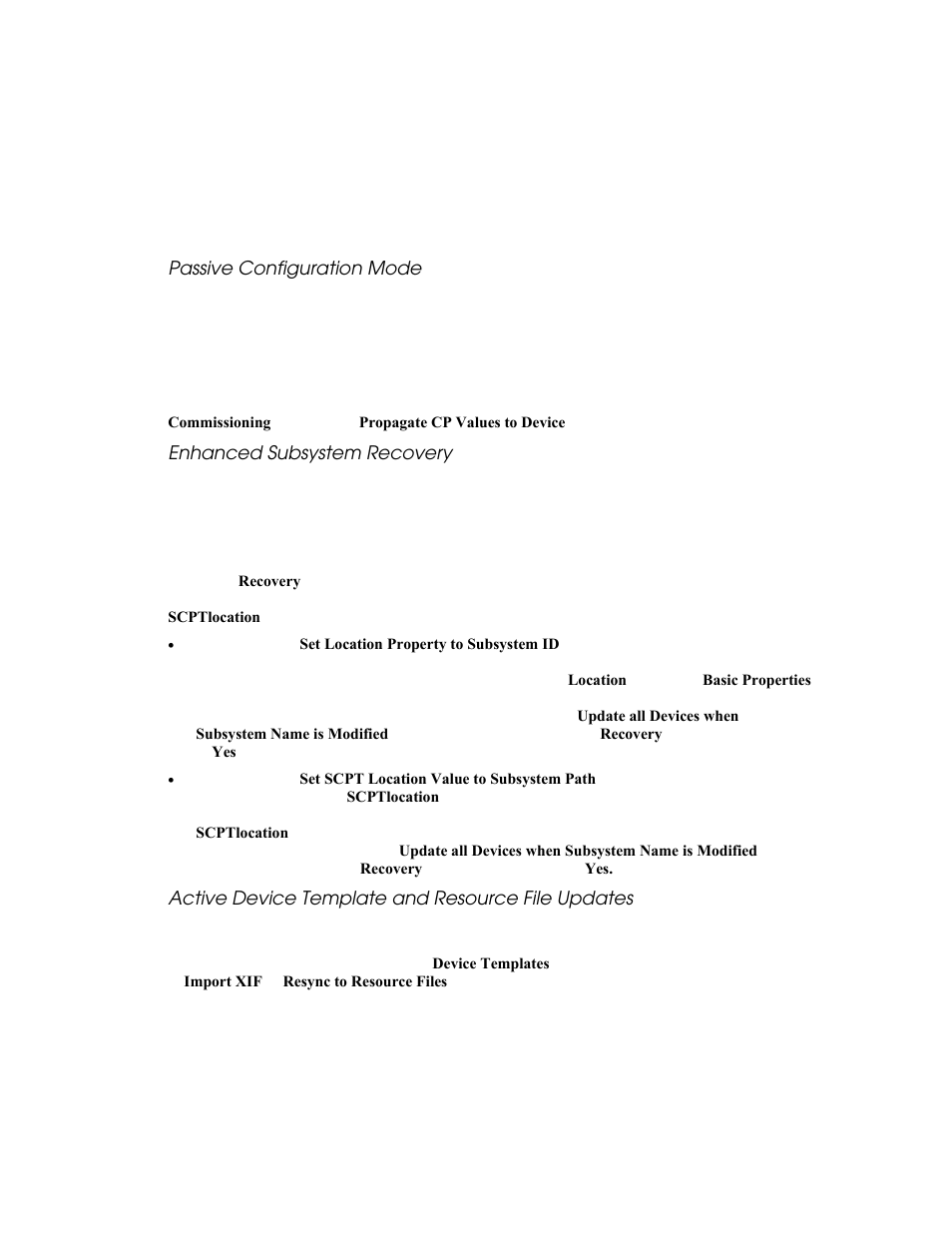 Passive configuration mode, Enhanced subsystem recovery, Active device template and resource file updates | Echelon LonMaker User Manual | Page 22 / 423