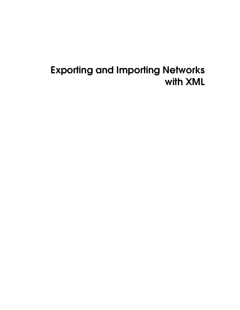 9exporting and importing networks with xml | Echelon LonMaker User Manual | Page 287 / 423