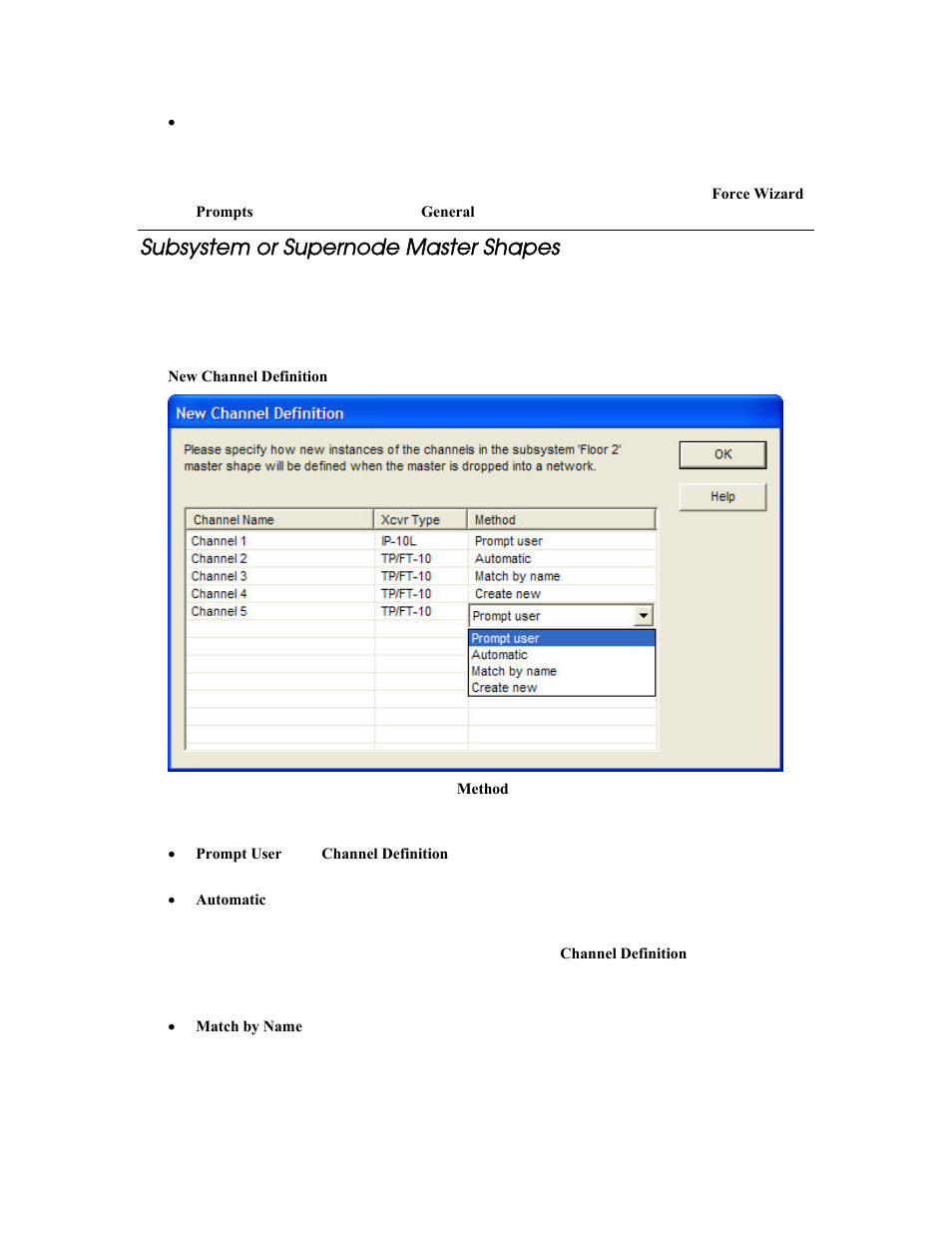 Subsystem or supernode master shapes | Echelon LonMaker User Manual | Page 321 / 423