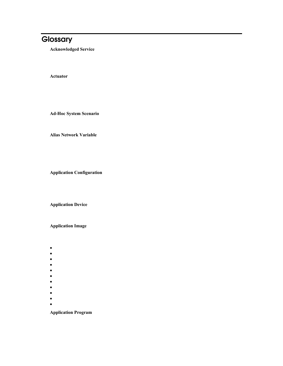 Glossary | Echelon LonMaker User Manual | Page 394 / 423