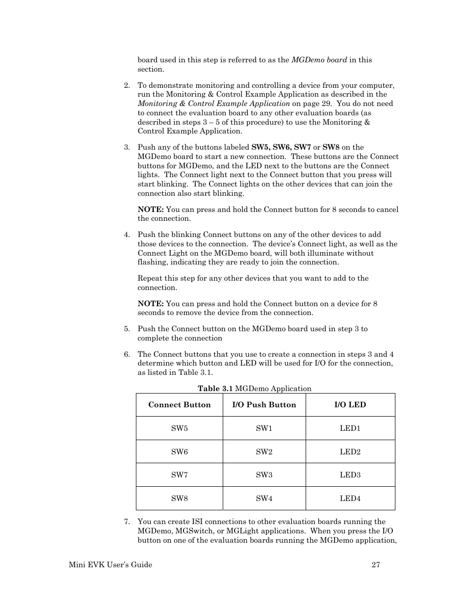 Echelon Mini EVK User Manual | Page 33 / 98