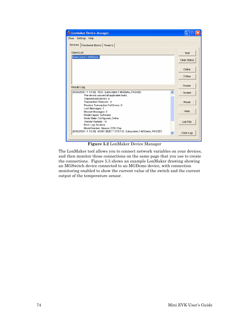 Echelon Mini EVK User Manual | Page 80 / 98