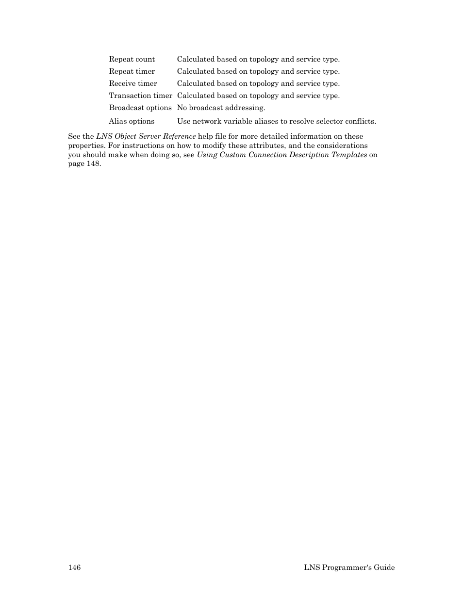 Echelon LNS User Manual | Page 160 / 368