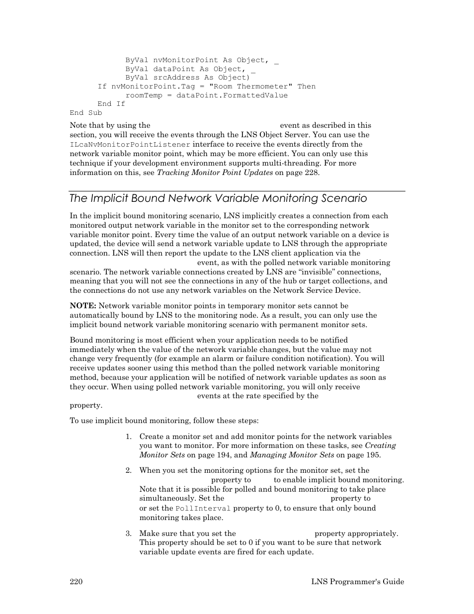 Echelon LNS User Manual | Page 234 / 368