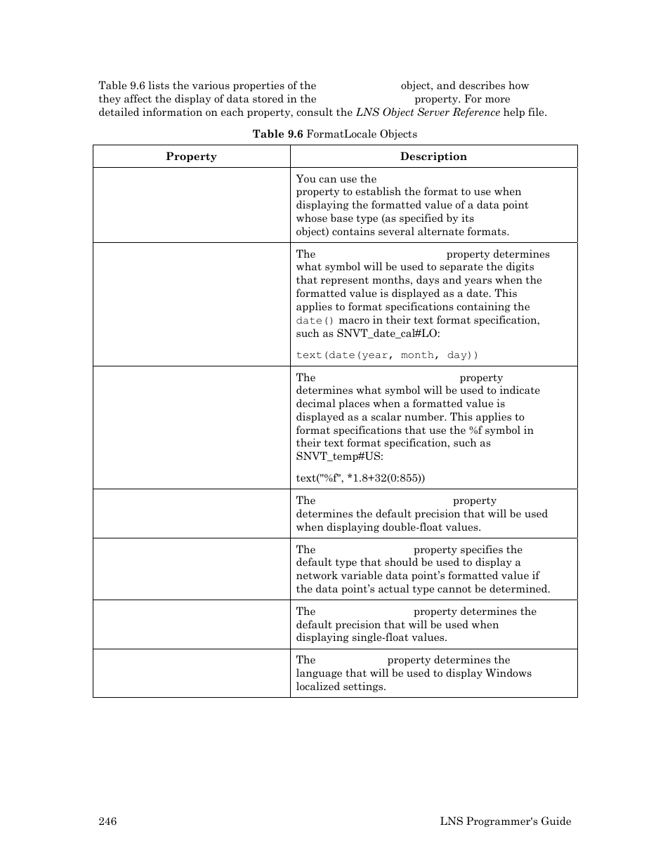 Echelon LNS User Manual | Page 260 / 368