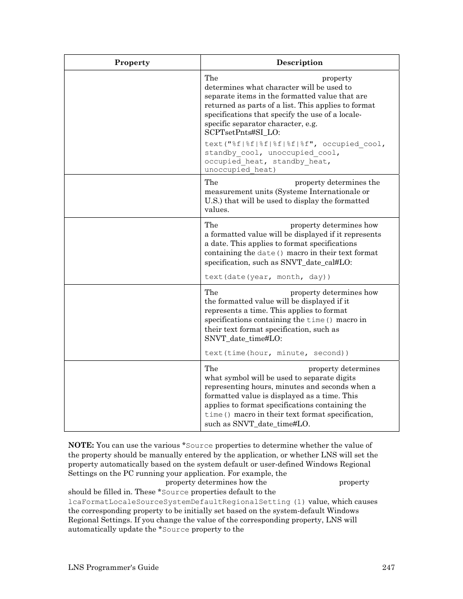 Echelon LNS User Manual | Page 261 / 368
