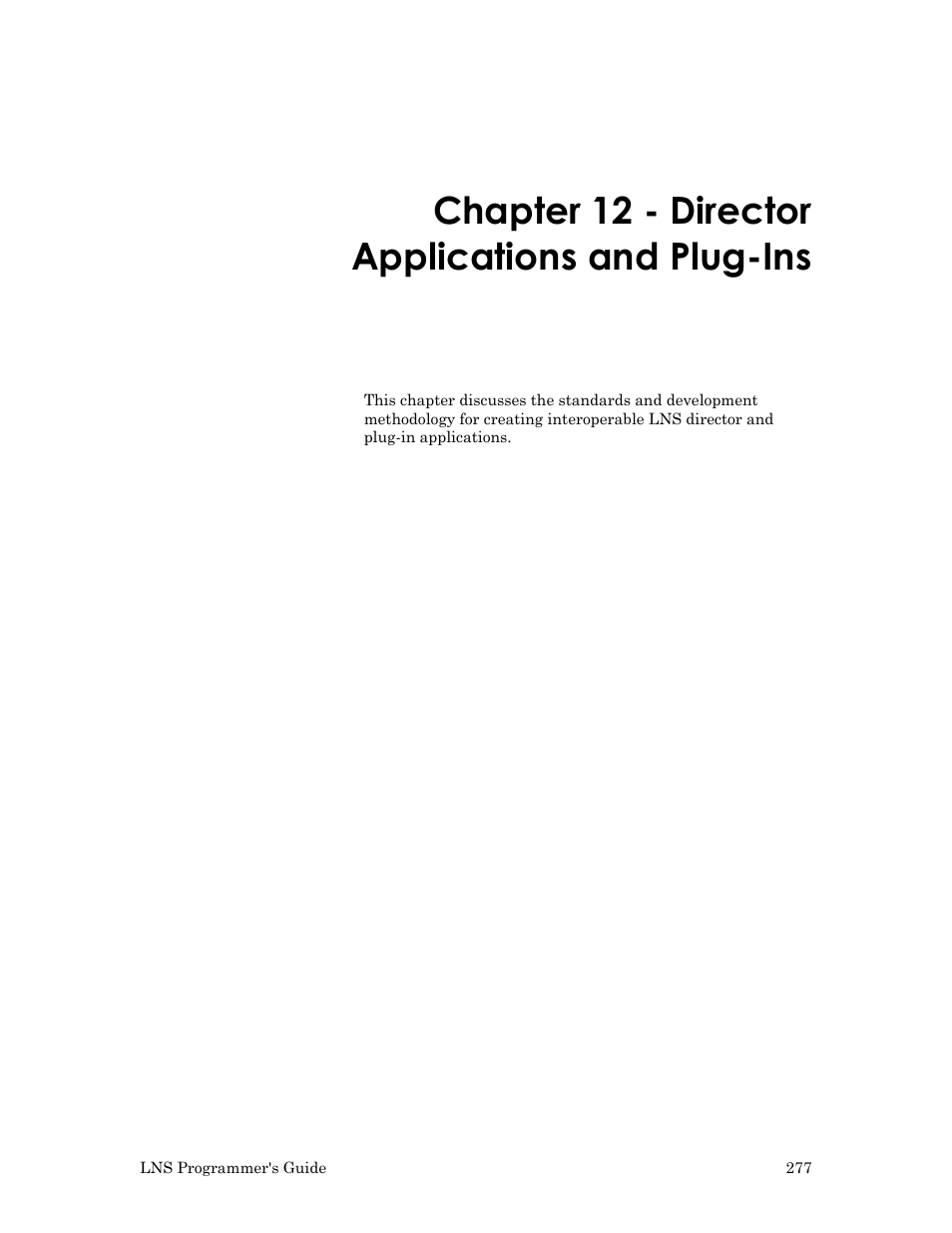 Chapter 12 - director applications and plug-ins | Echelon LNS User Manual | Page 291 / 368