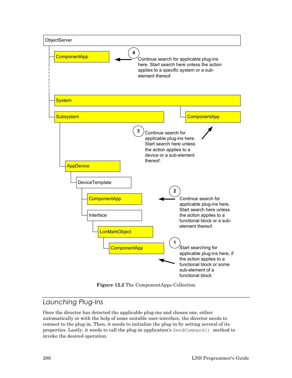Launching plug-ins | Echelon LNS User Manual | Page 300 / 368