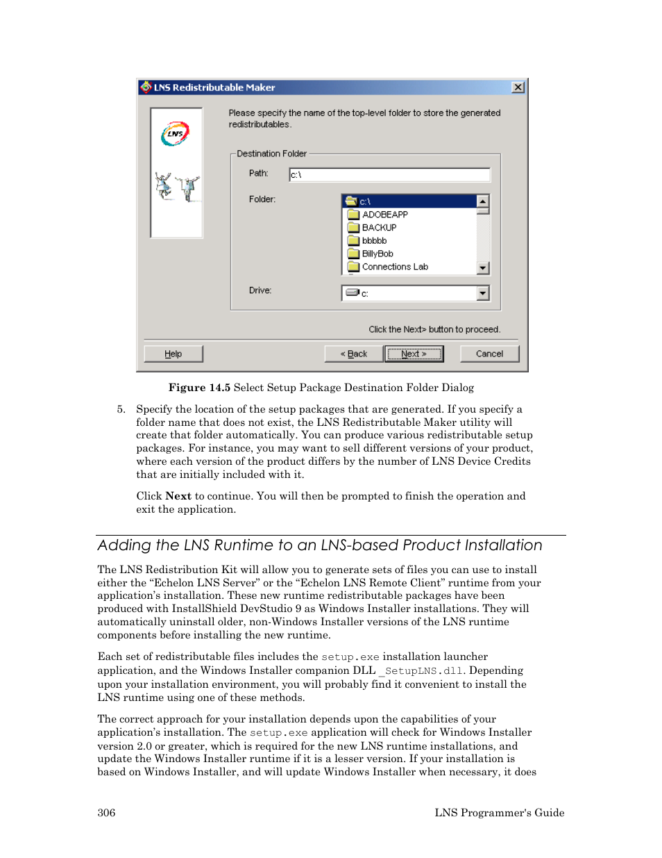 Echelon LNS User Manual | Page 320 / 368