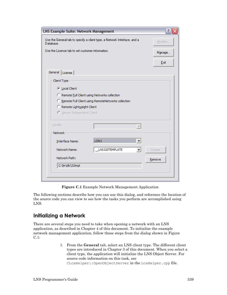 Initializing a network | Echelon LNS User Manual | Page 353 / 368