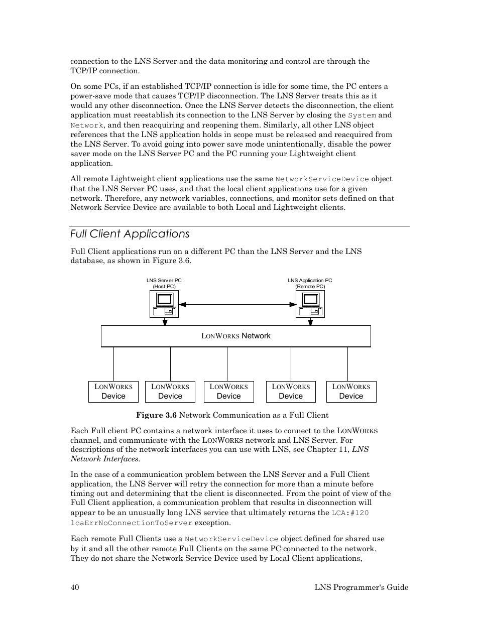 Full client applications | Echelon LNS User Manual | Page 54 / 368