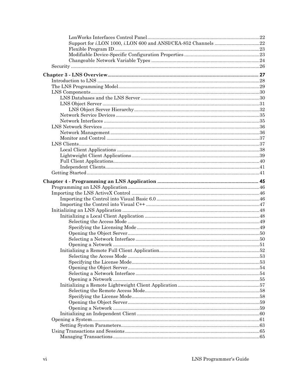 Echelon LNS User Manual | Page 8 / 368