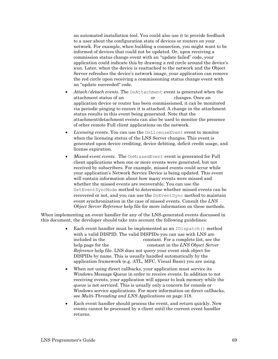 Echelon LNS User Manual | Page 83 / 368