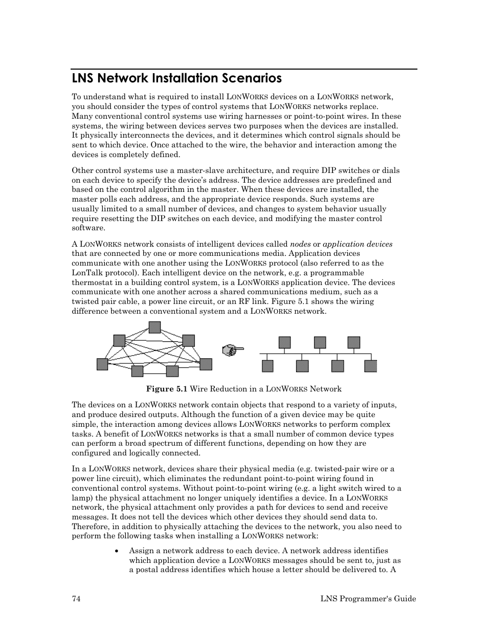 Lns network installation scenarios | Echelon LNS User Manual | Page 88 / 368