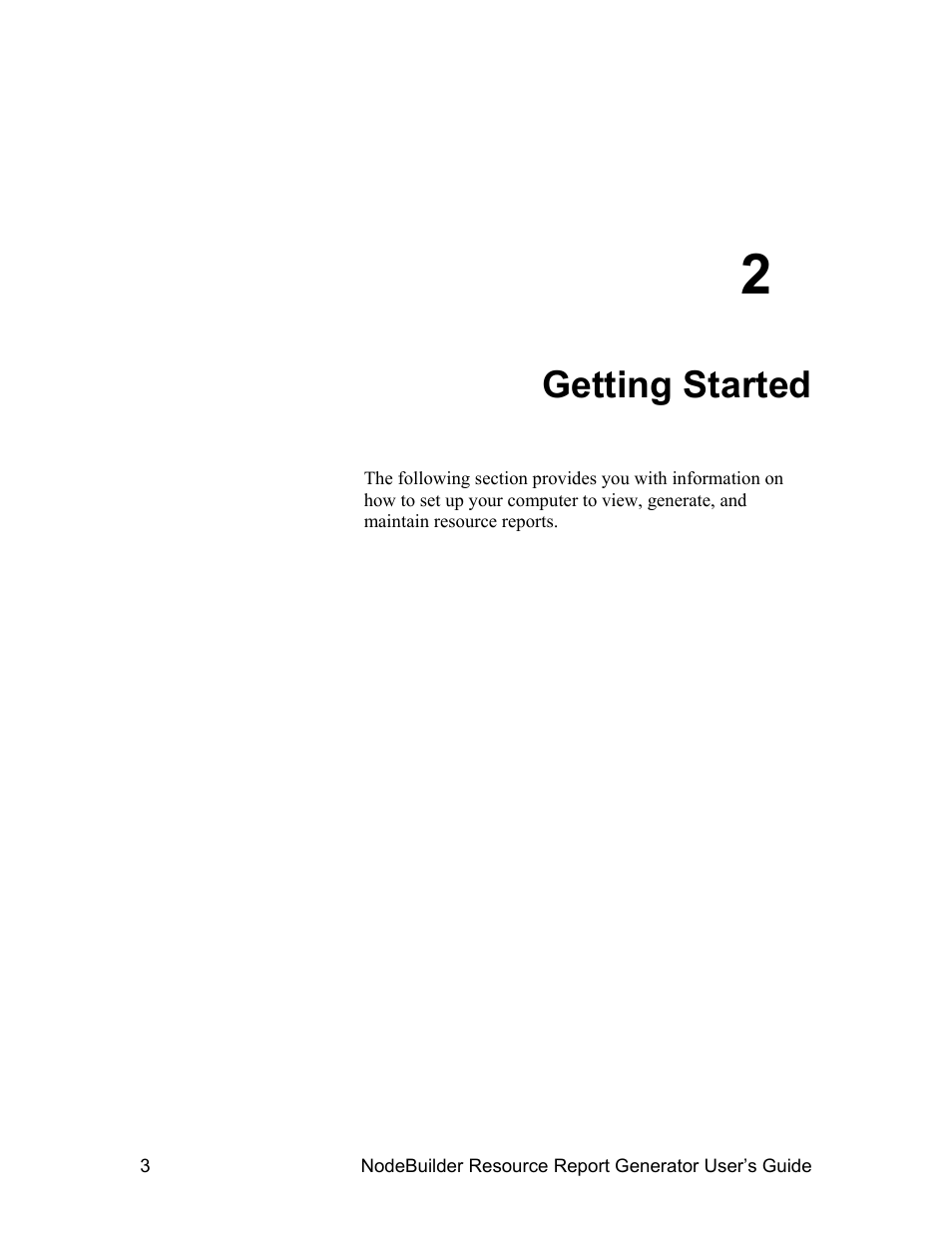 Getting started | Echelon NodeBuilder Resource Report Generator User Manual | Page 5 / 52