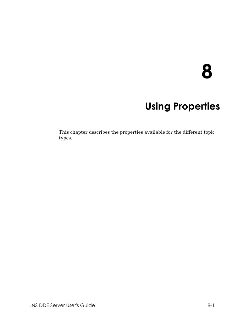 Using properties | Echelon LNS DDE Server User Manual | Page 105 / 160