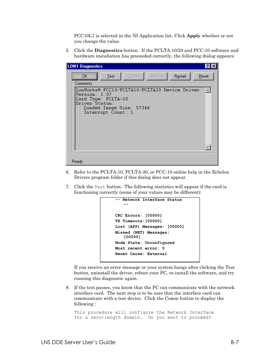 Echelon LNS DDE Server User Manual | Page 125 / 160