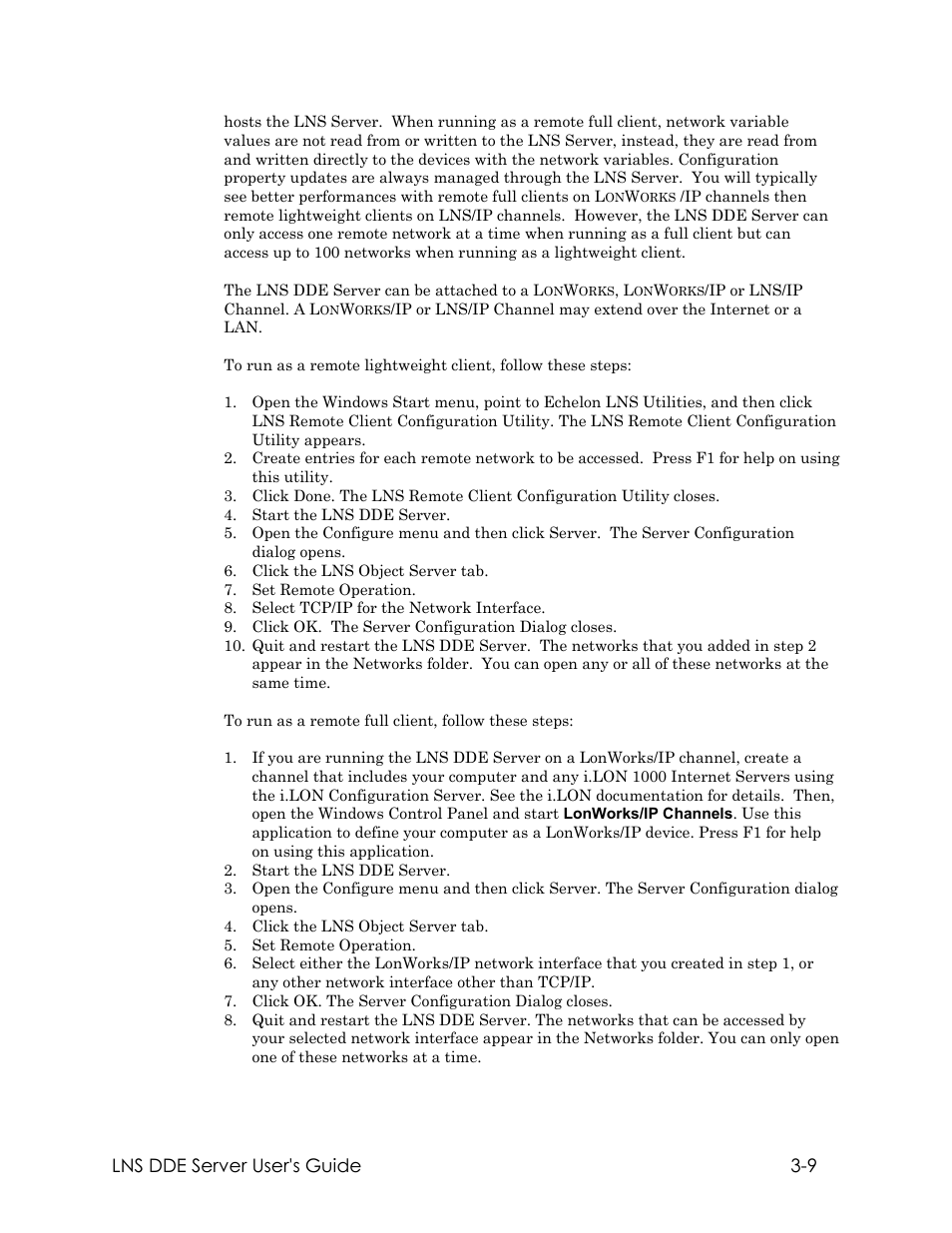 Echelon LNS DDE Server User Manual | Page 41 / 160
