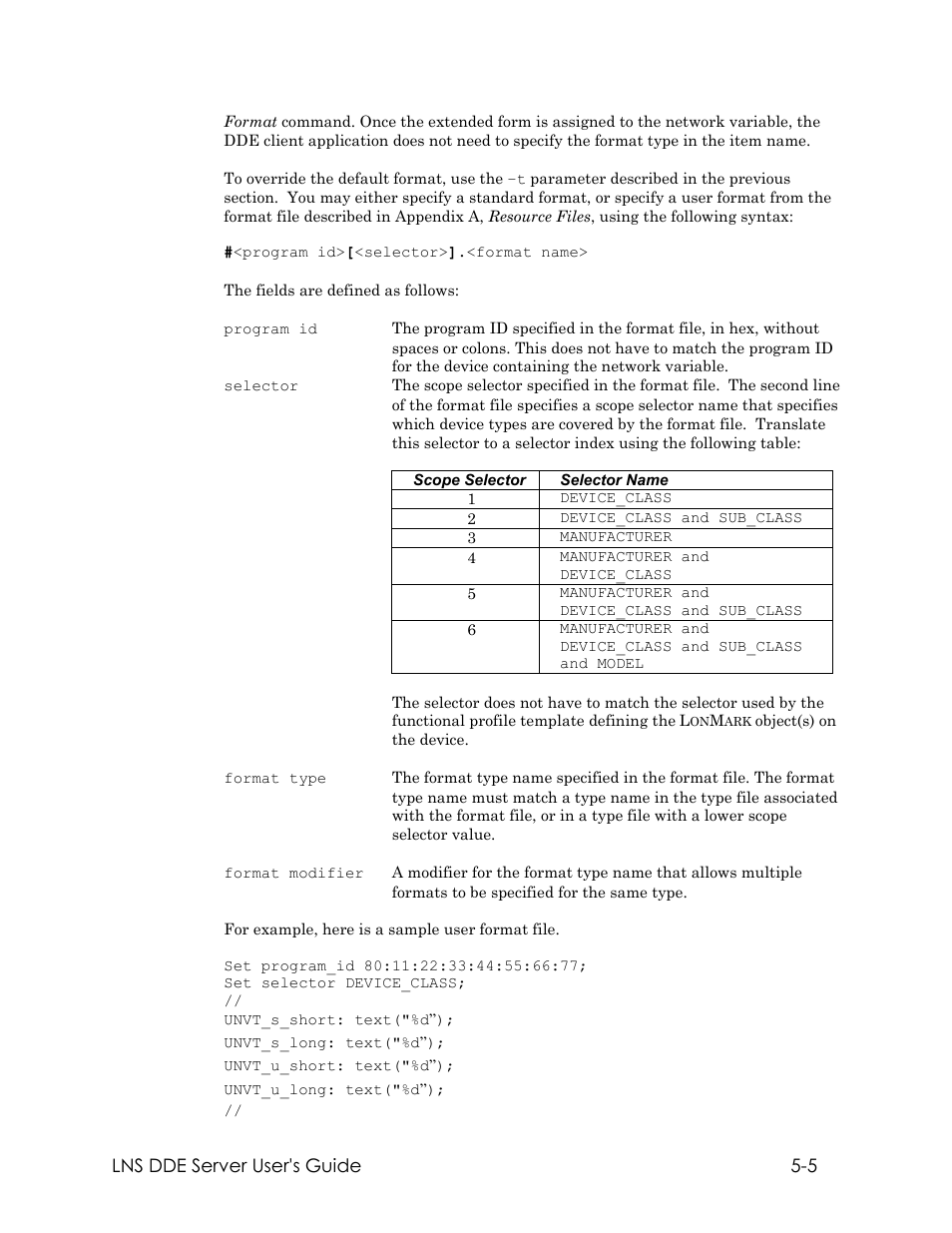 Echelon LNS DDE Server User Manual | Page 75 / 160