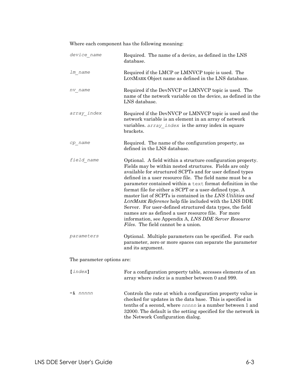 Echelon LNS DDE Server User Manual | Page 89 / 160