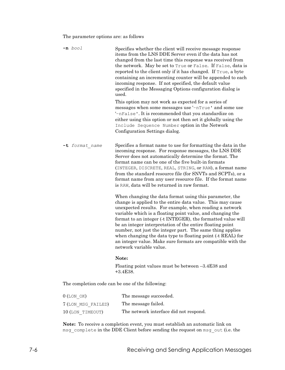 Echelon LNS DDE Server User Manual | Page 98 / 160