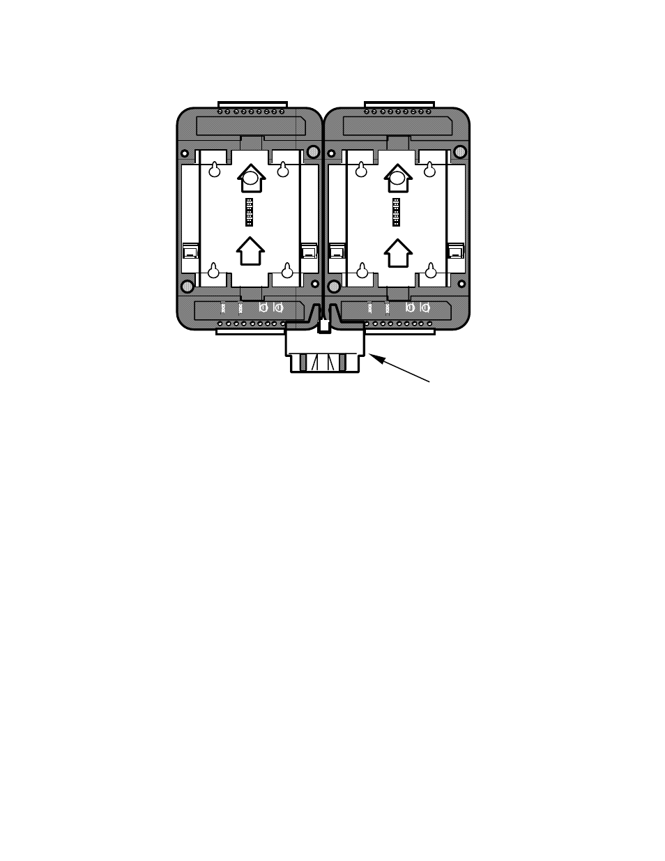 Device manager user’s guide 3-17, Jumper plug (x-ray view) | Echelon DM-21 Device Manager User Manual | Page 37 / 106