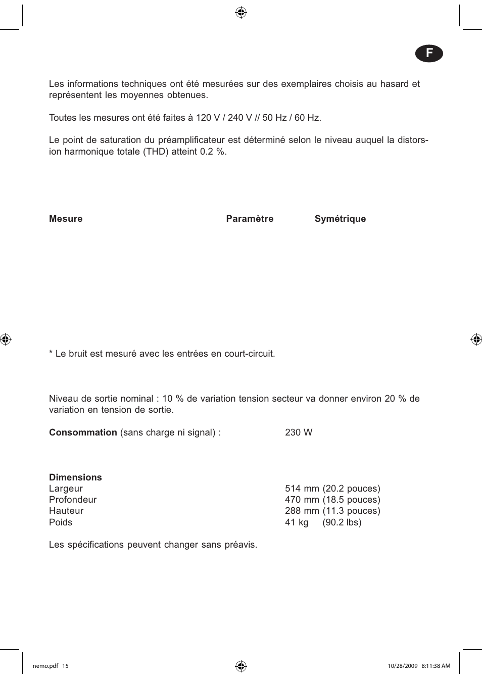 Electrocompaniet NEMO User Manual | Page 16 / 20