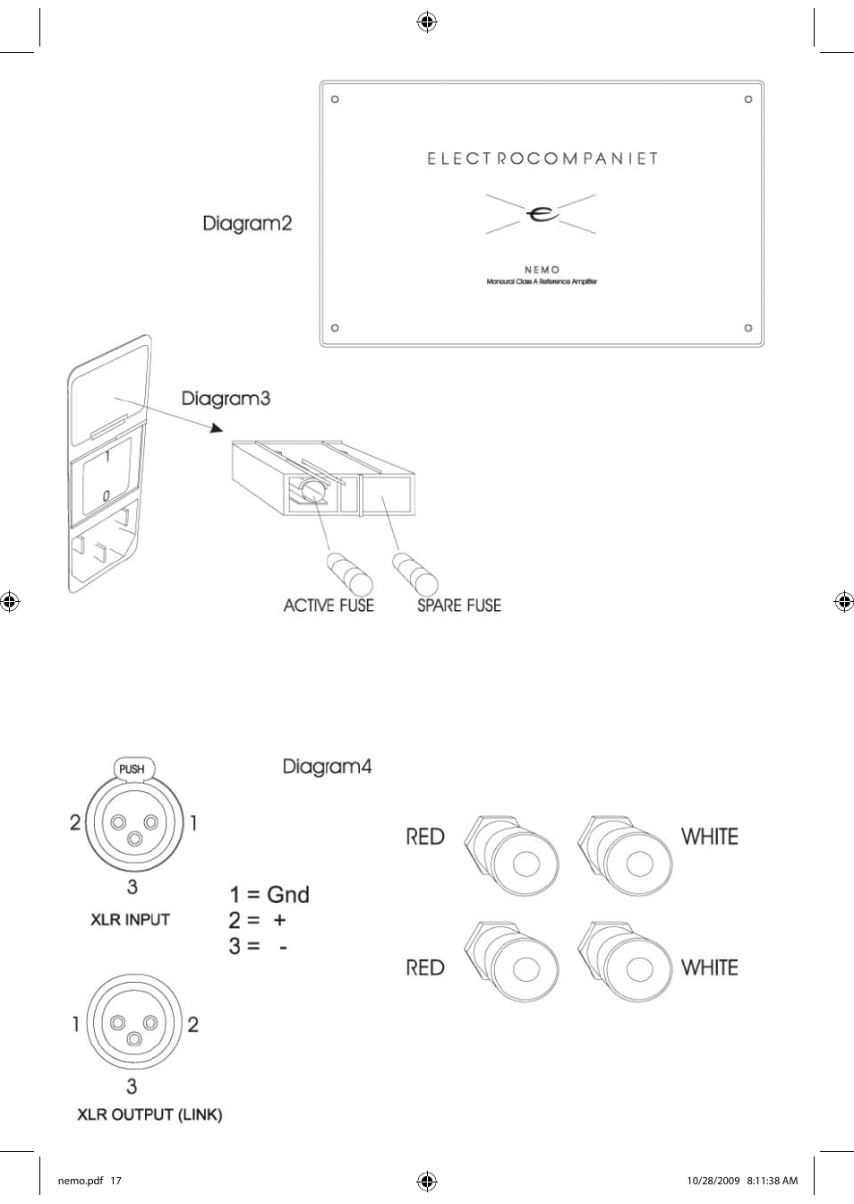 Uten navn | Electrocompaniet NEMO User Manual | Page 18 / 20