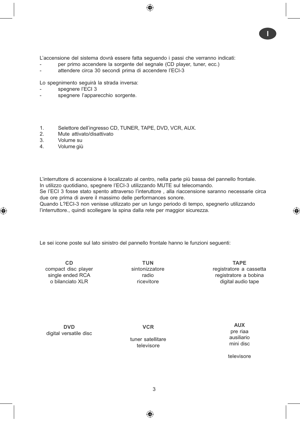 Electrocompaniet ECI 3 User Manual | Page 16 / 40